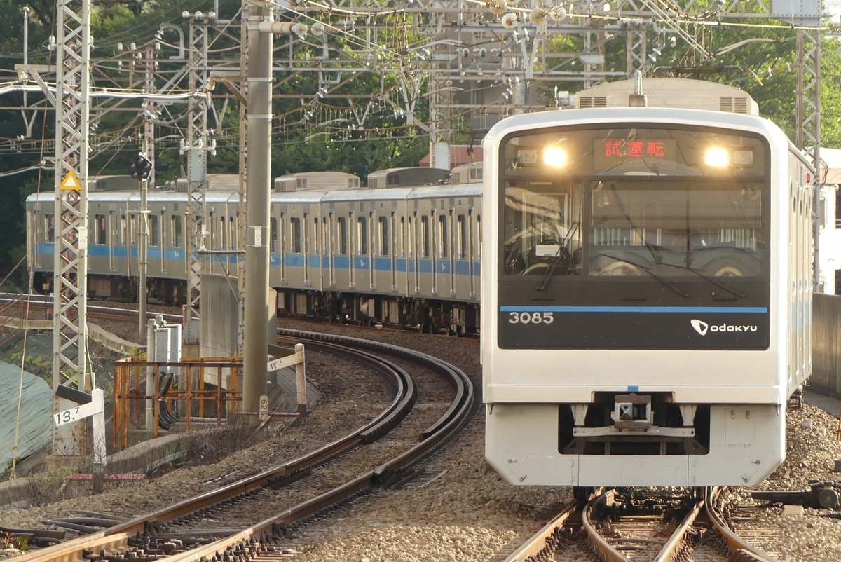 小田急電鉄 喜多見検車区 3000形 3085F