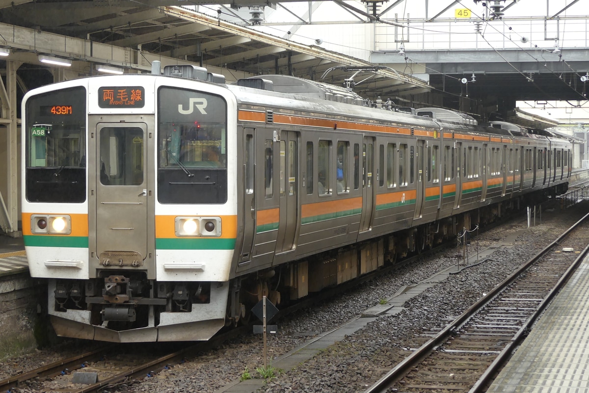 JR東日本 高崎車両センター本所 211系 タカA58編成