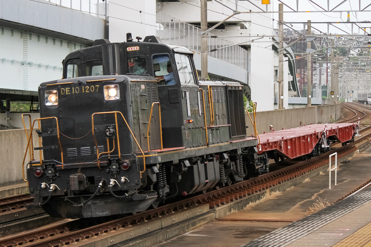 JR九州 熊本鉄道事業部熊本車両センター DE10 1207