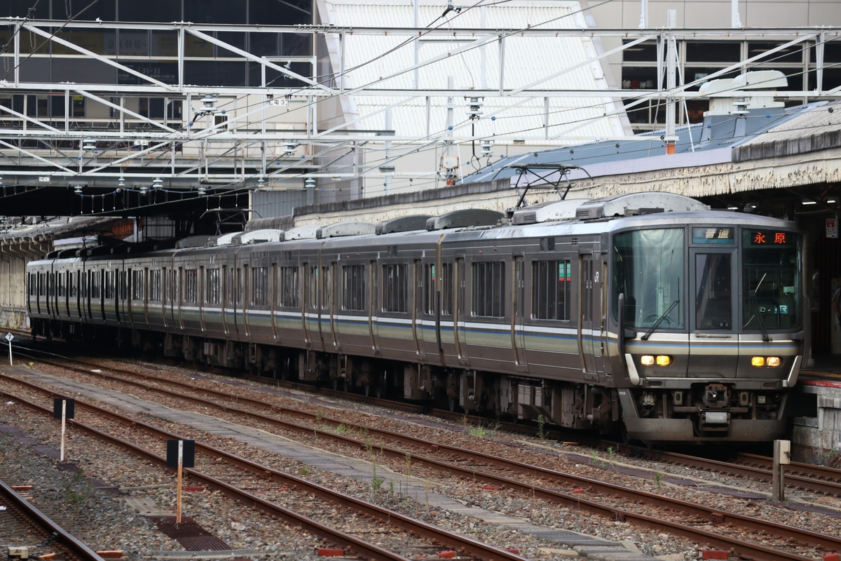 JR西日本 網干総合車両所本所 223系 ホシW4編成