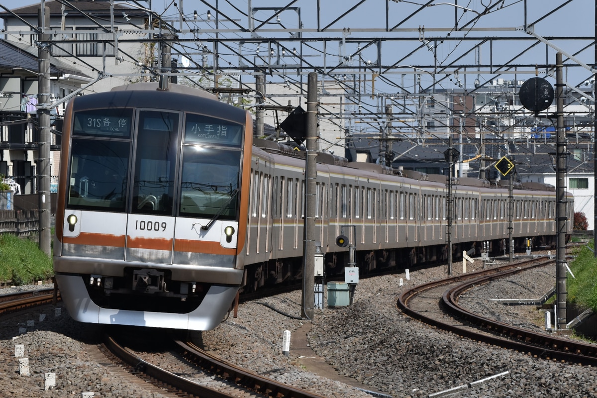 東京メトロ 和光検車区 10000系 10109F