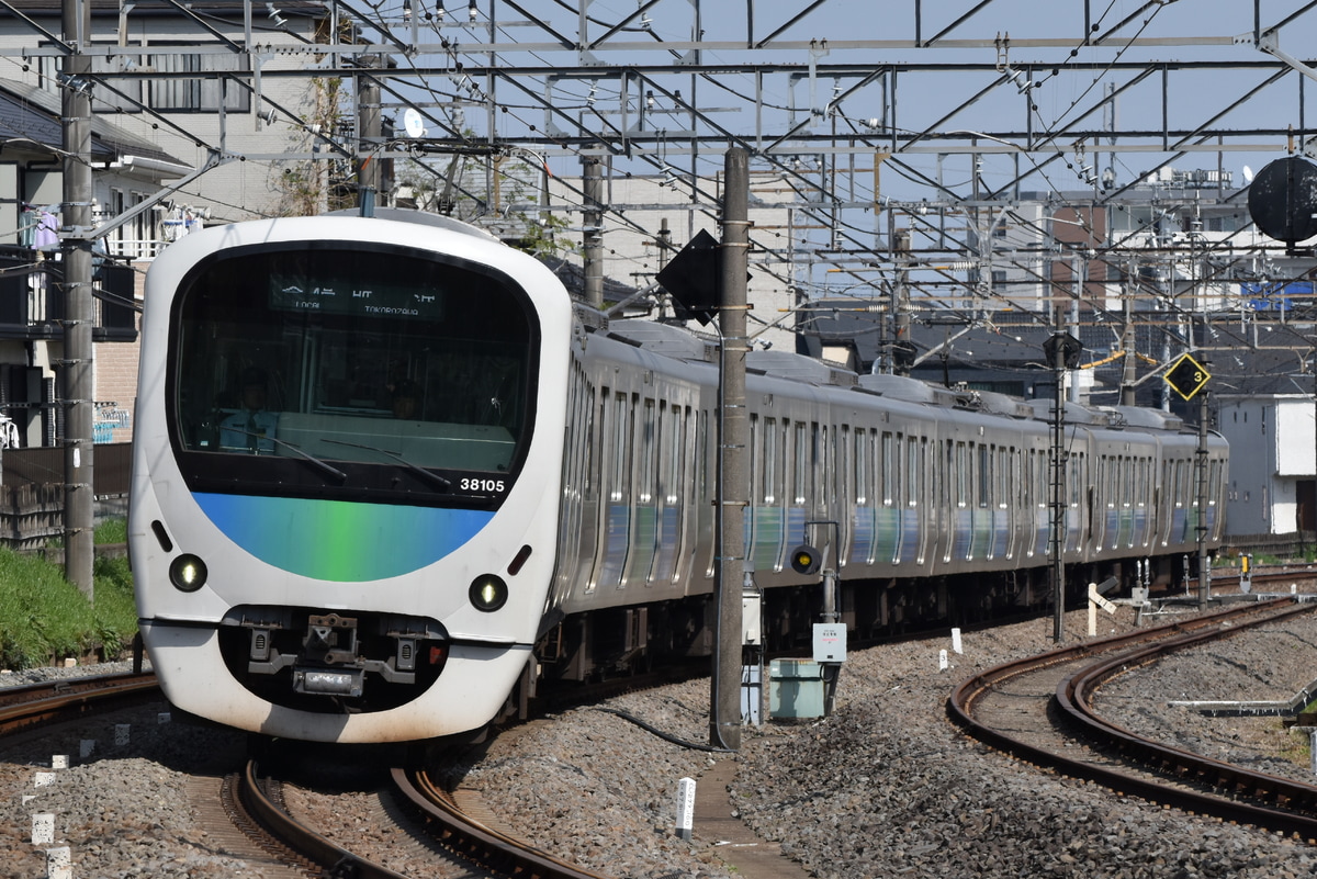 西武鉄道 武蔵丘車両基地 30000系 38105F