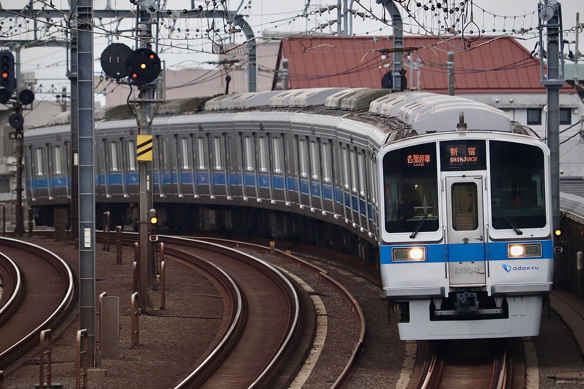 小田急電鉄 海老名検車区 2000形 2053×8