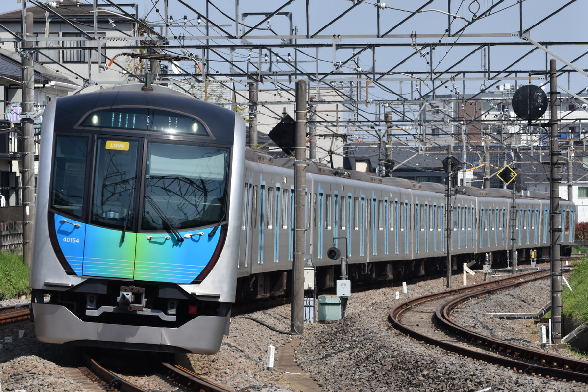 西武鉄道 小手指車両基地 40000系 40154F