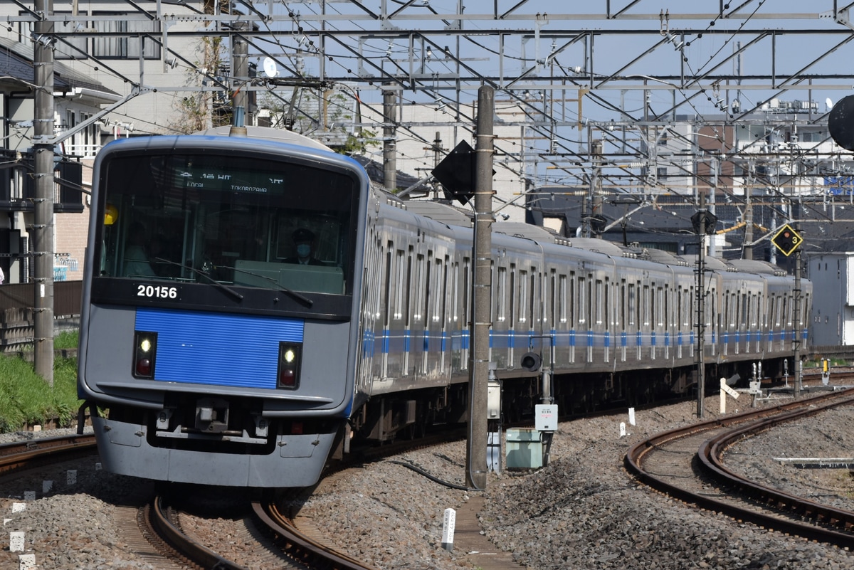 西武鉄道 南入曽車両基地 20000系 20156F