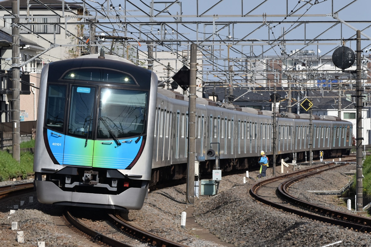 西武鉄道 小手指車両基地 40000系 40101F