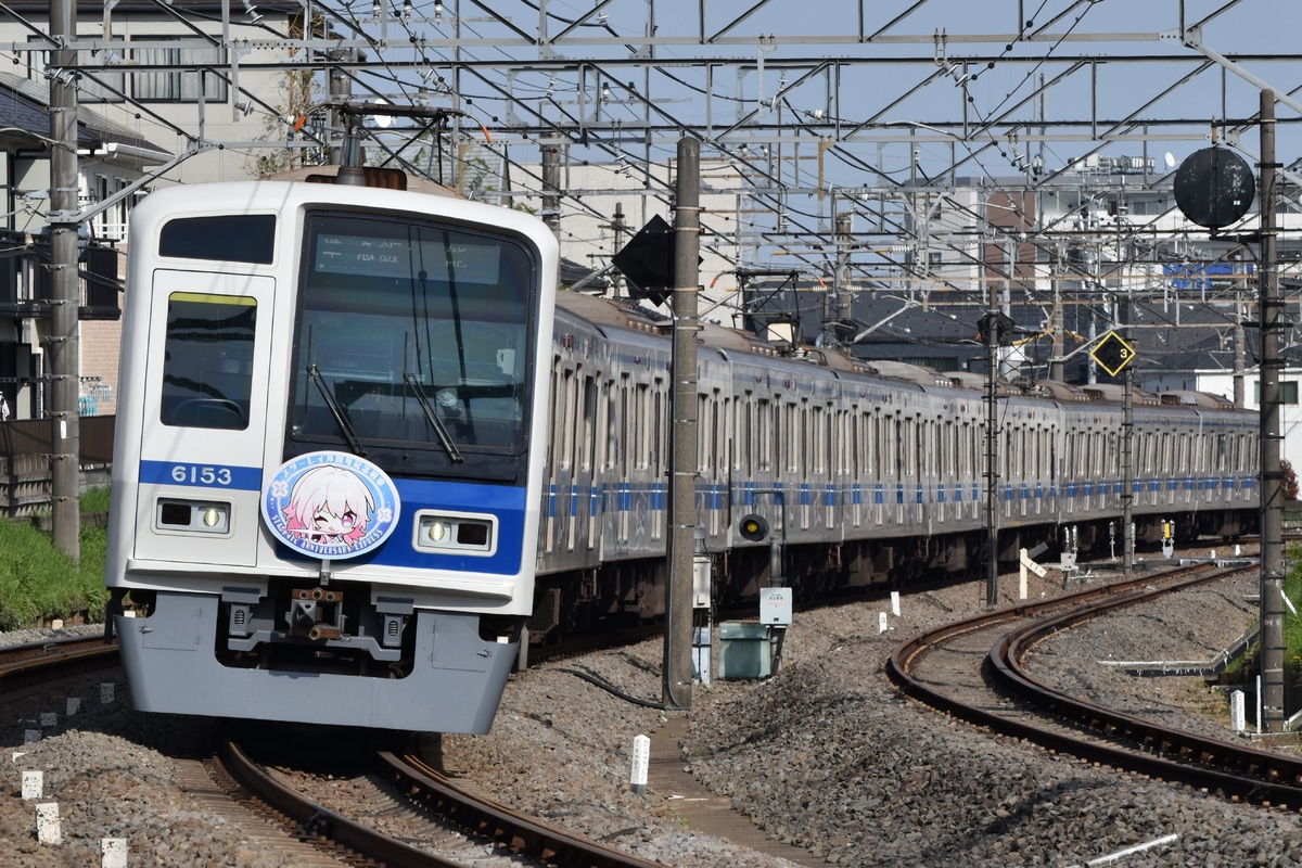 西武鉄道 小手指車両基地 6000系 6153F