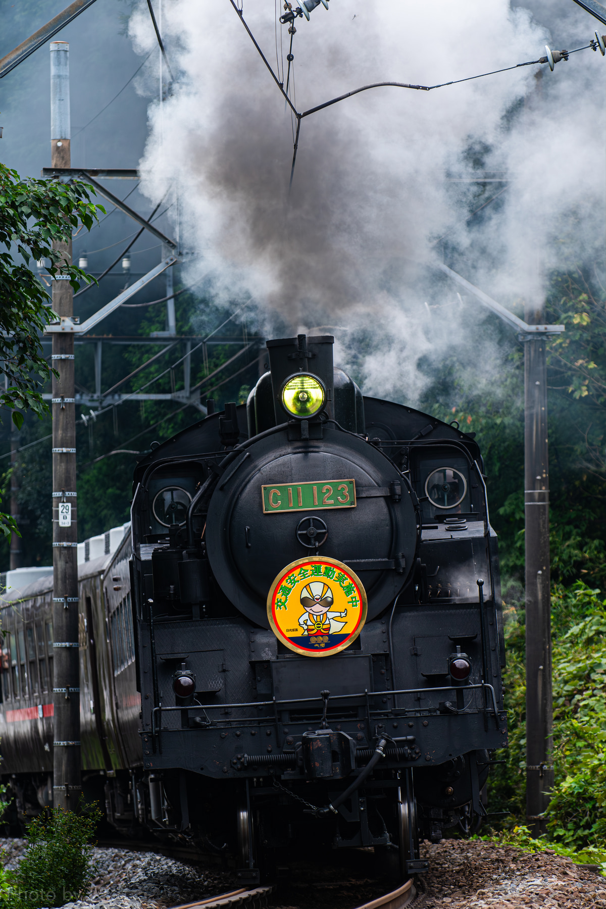 東武鉄道 下今市機関区 C11 123