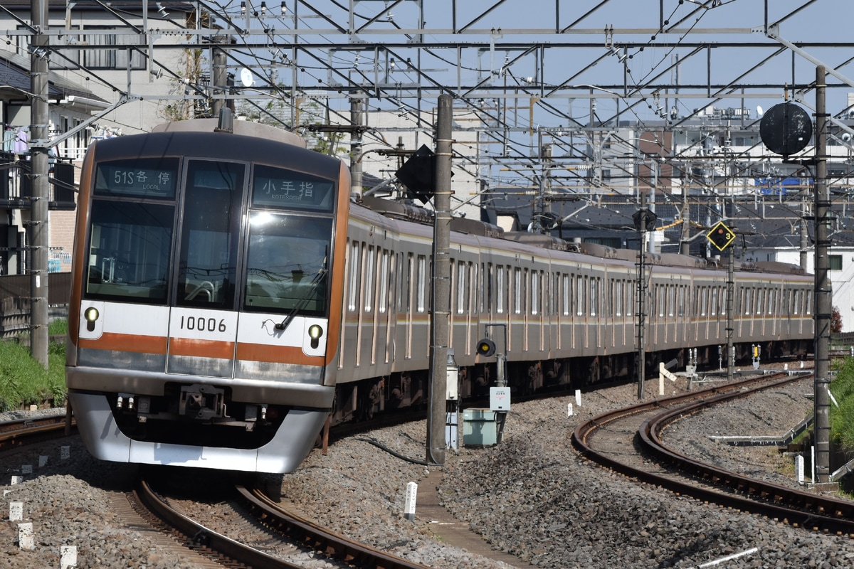 東京メトロ 和光検車区 10000系 10106F