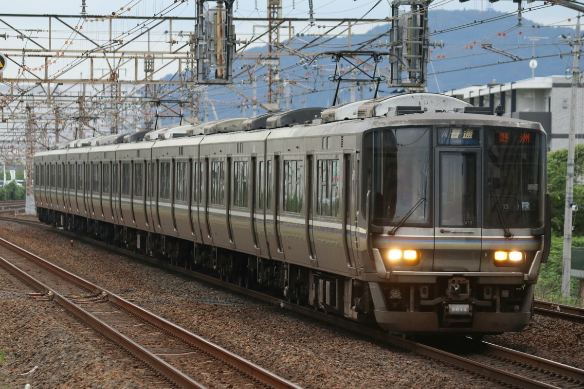 JR西日本 網干総合車両所本所 223系 ホシW15編成