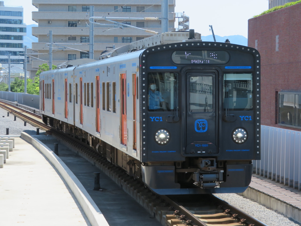 JR九州 長崎鉄道事業部佐世保車両センター YC1系 YC1-1001