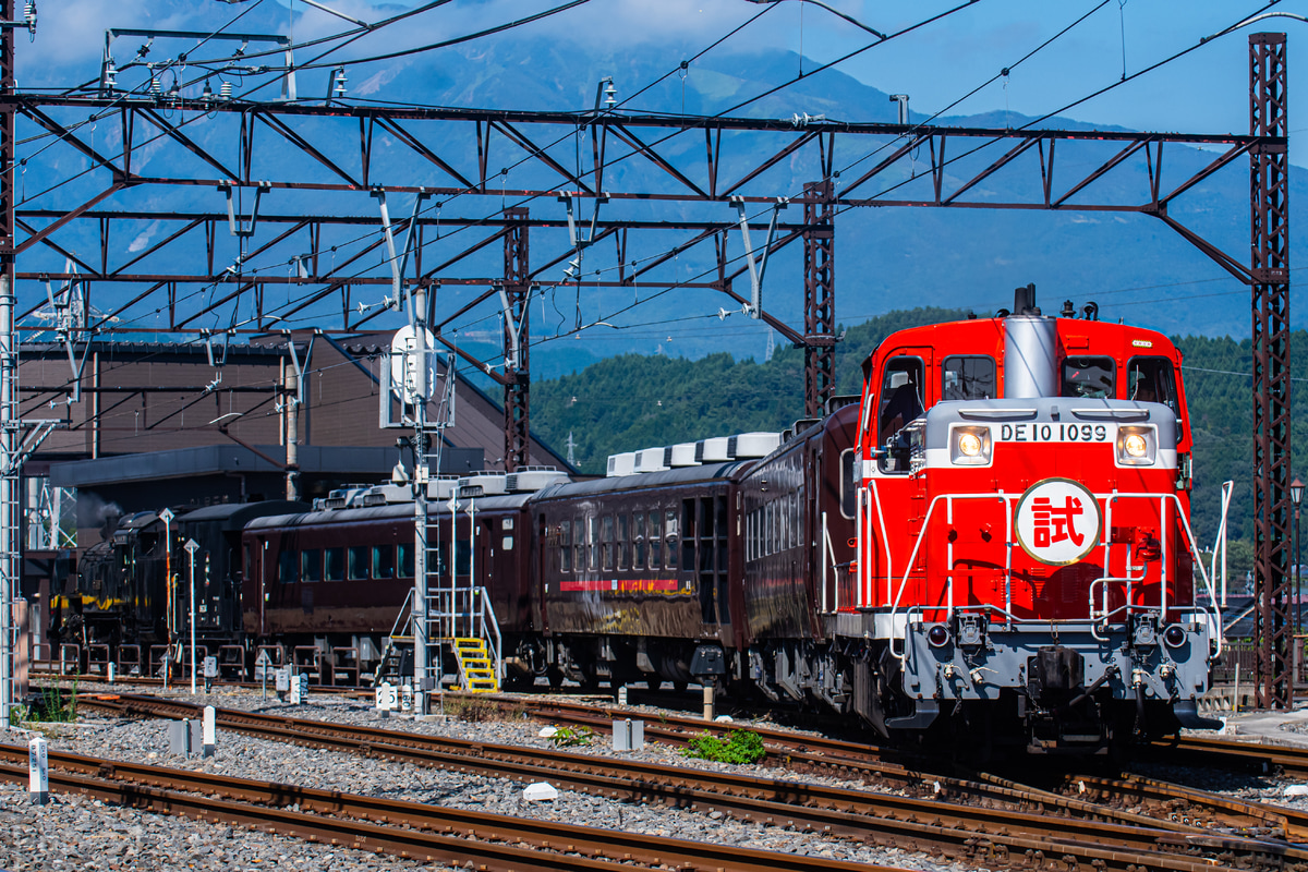 東武鉄道 下今市機関区 DE10 1099