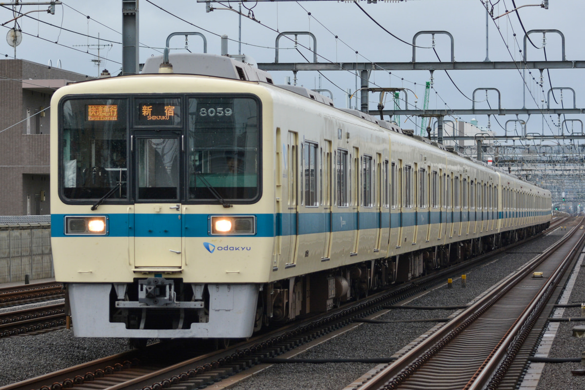 小田急電鉄 海老名検車区 8000形 8059F