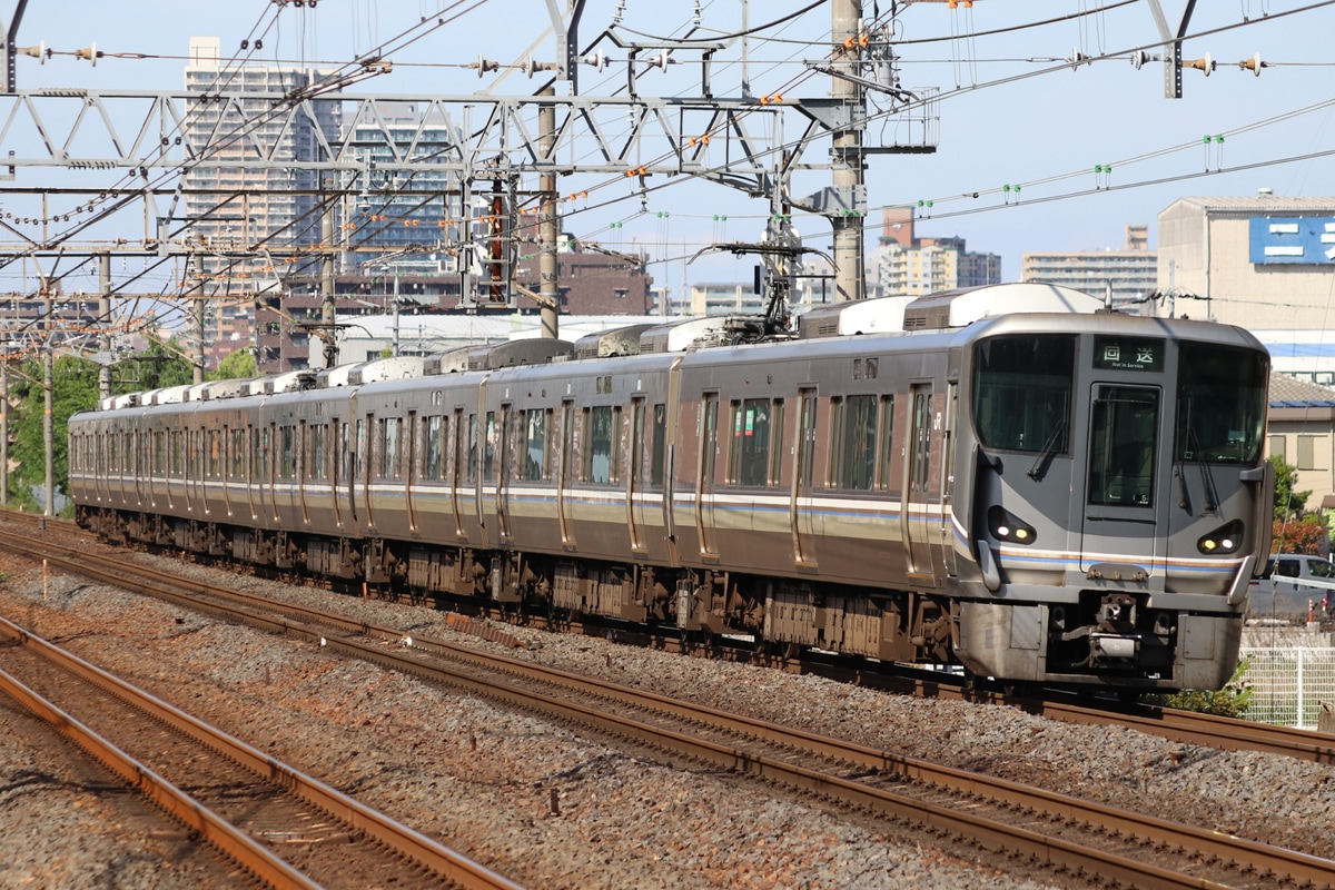 JR西日本 網干総合車両所本所 225系 ホシI5編成