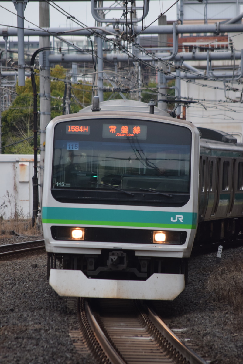 JR東日本 松戸車両センター本区 E231系 マト115編成