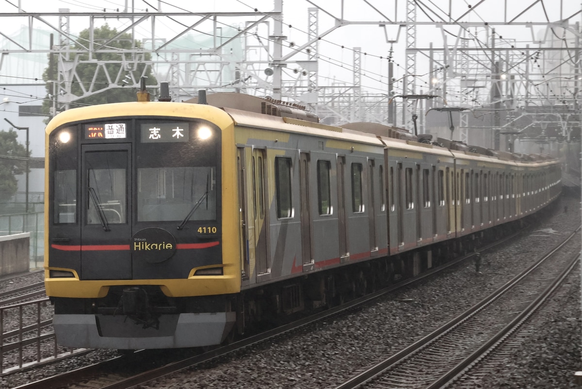 東急電鉄 元住吉検車区 5050系 4110F