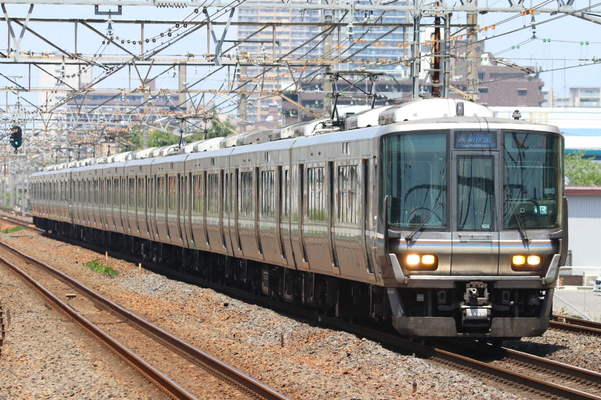 JR西日本 網干総合車両所本所 223系 ホシW26編成