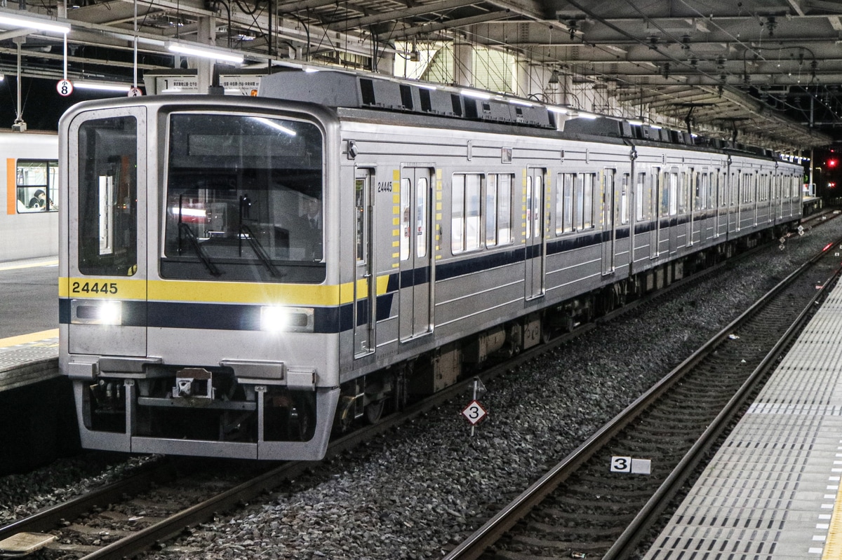 東武鉄道 南栗橋車両管区新栃木出張所 東武鉄道20400型 24415F