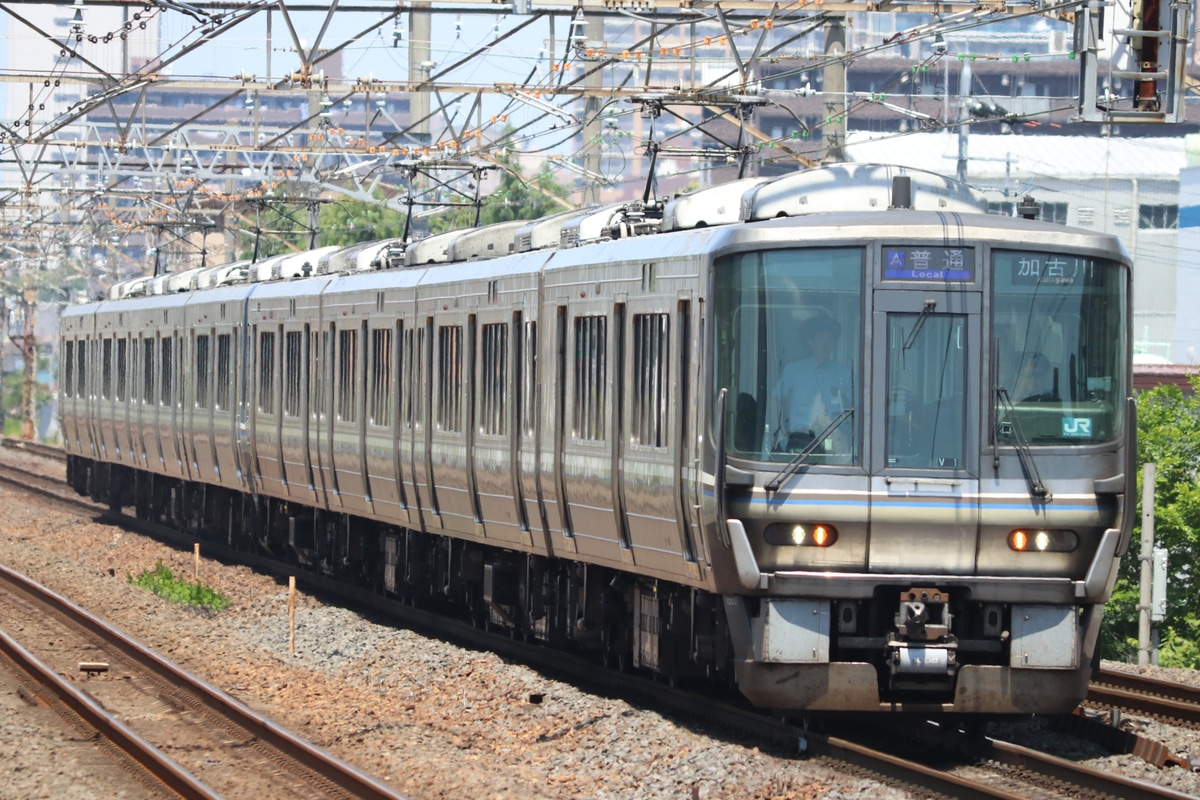 JR西日本 網干総合車両所本所 223系 ホシV1編成
