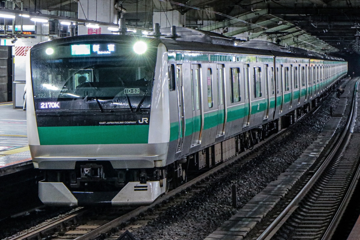 JR東日本 川越車両センター E233系 ハエ122編成