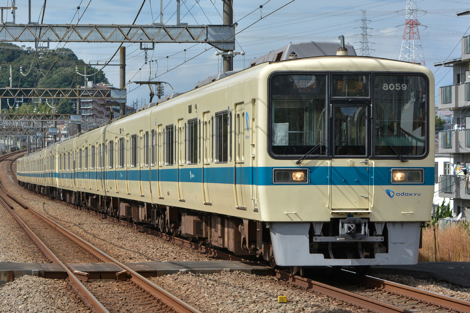 小田急　8000形　D-ATS-P パターン接近　ブザー df32a09dd7f7f47ac306edee7d8b07