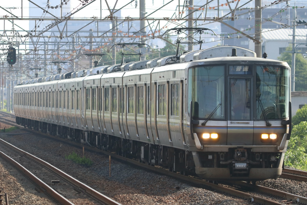 JR西日本 網干総合車両所本所 223系 ホシV18編成