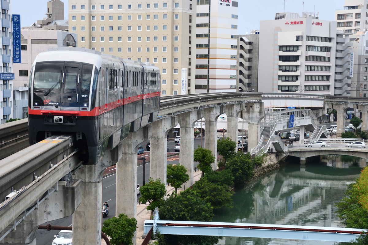 沖縄都市モノレール 沖縄都市モノレール運営基地 1000形 31編成