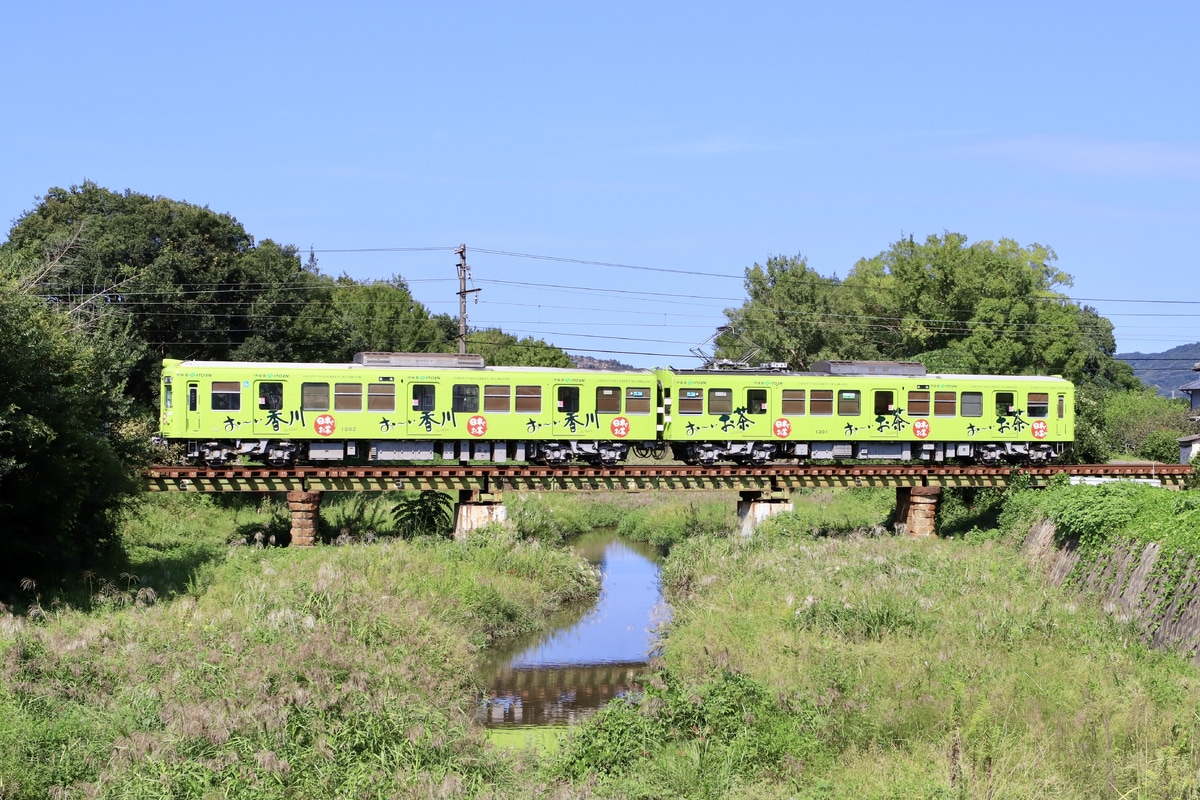 高松琴平電気鉄道 仏生山工場 1300形 1308