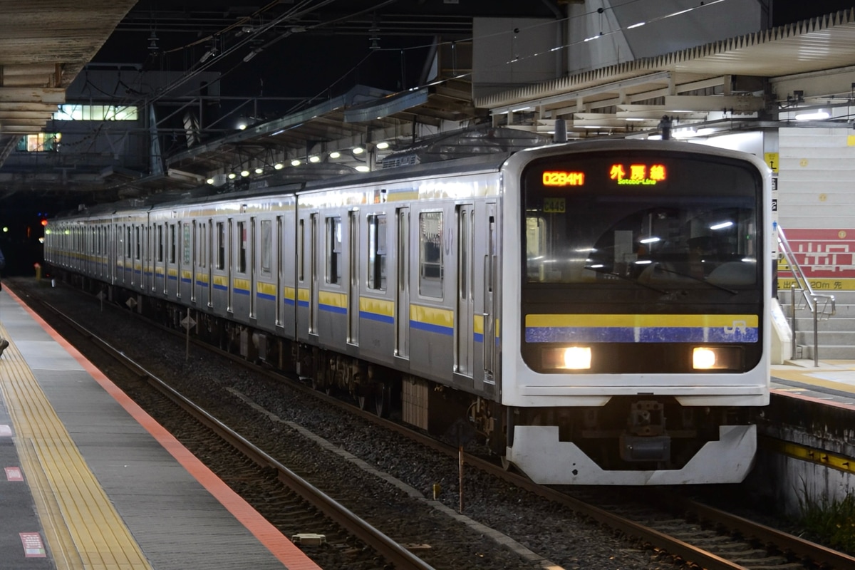 JR東日本 幕張車両センター 209系 マリC445編成