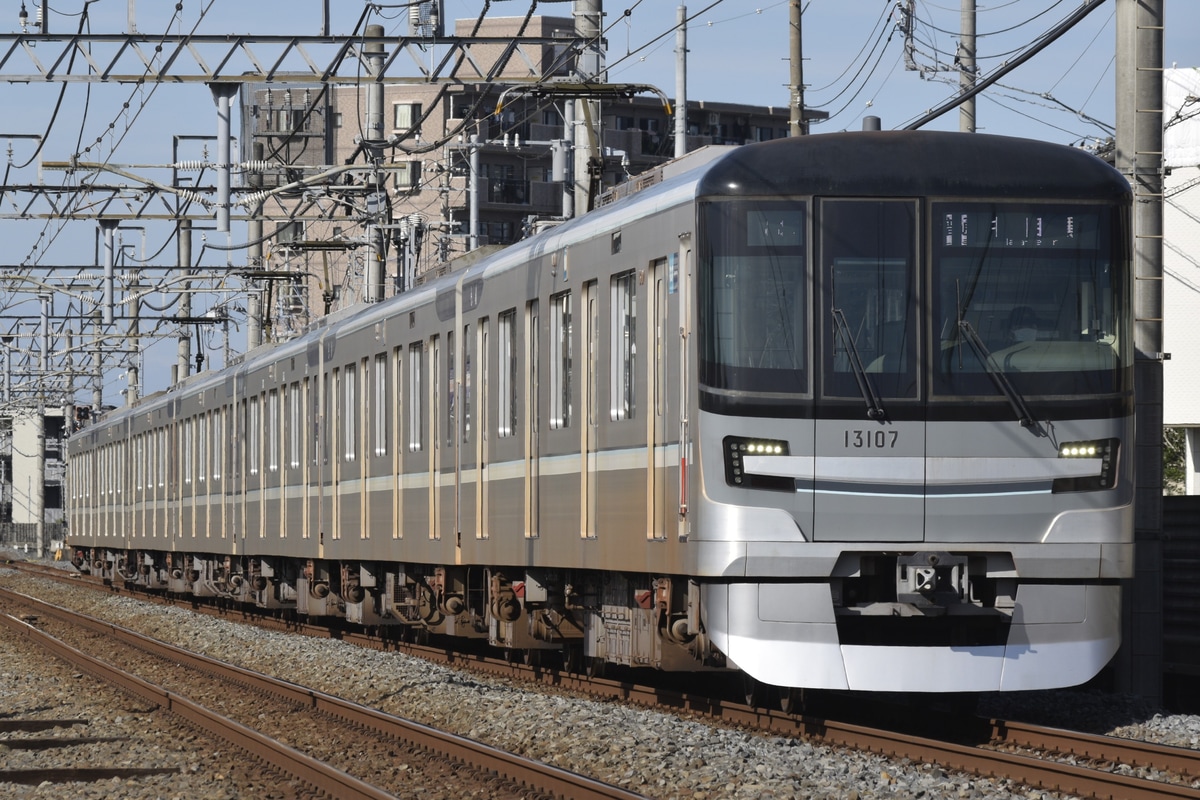 東京メトロ 千住検車区 13000系 13107F