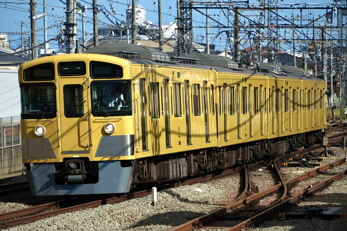 西武鉄道 玉川上水車両管理所 新2000系 2525F