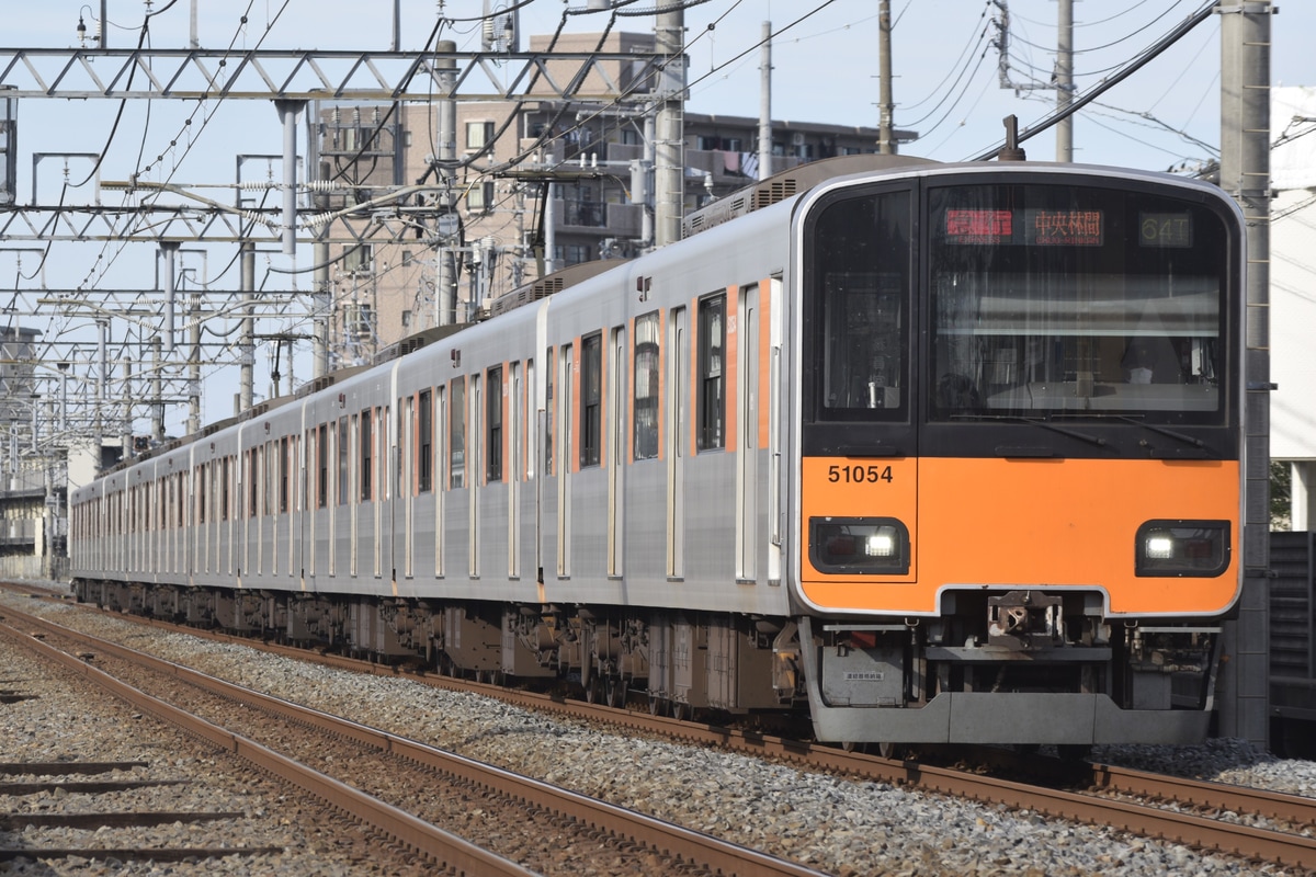 東武鉄道 南栗橋車両管区本所 50050型 51054F