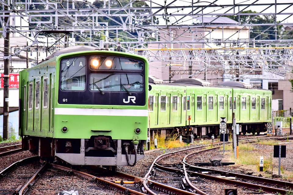 JR西201系ND607編成の写真