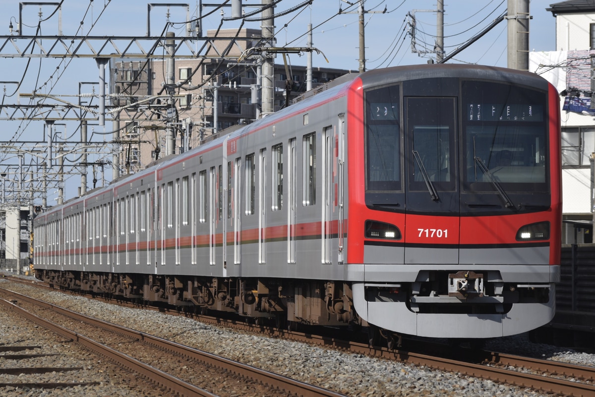 東武鉄道 南栗橋車両管区春日部支所 70000系 71701F