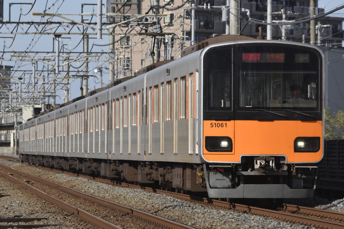 東武鉄道 南栗橋車両管区本所 50050型 51061F