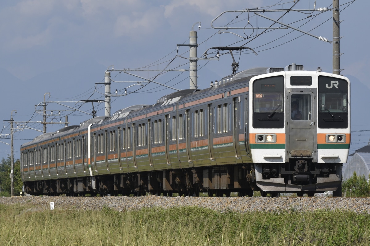 JR東日本 高崎車両センター 211系 タカC15編成