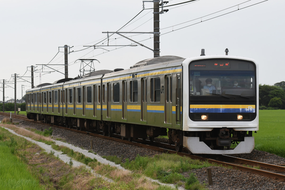 JR東日本 幕張車両センター 209系 C439編成