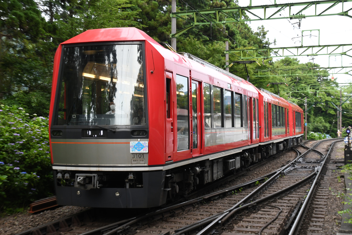 箱根登山鉄道 入生田検車区 3100形 L1編成