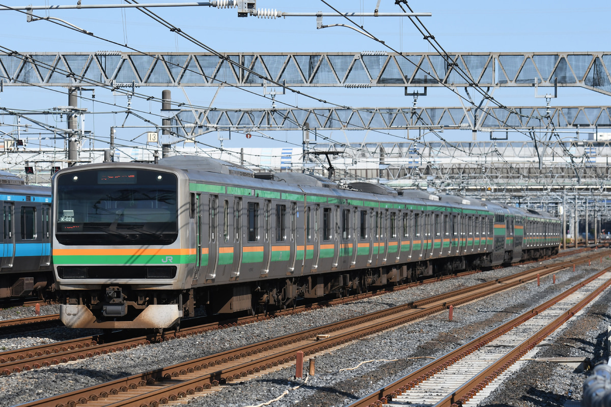 JR東日本 国府津車両センター E231系 K-02編成