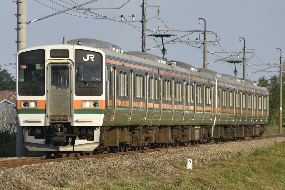 JR東日本 高崎車両センター 211系 タカC13編成