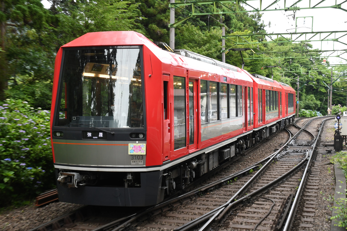 箱根登山鉄道 入生田検車区 3100形 L2編成