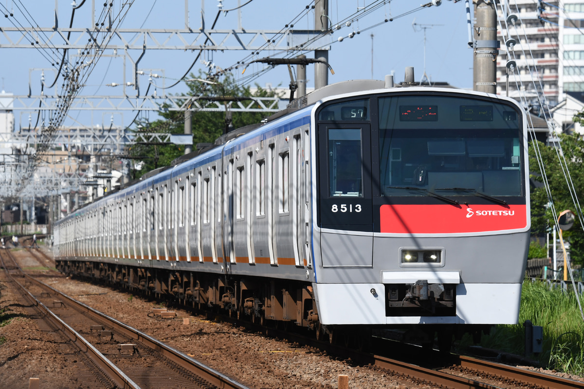 相模鉄道 かしわ台車両センター 8000系 