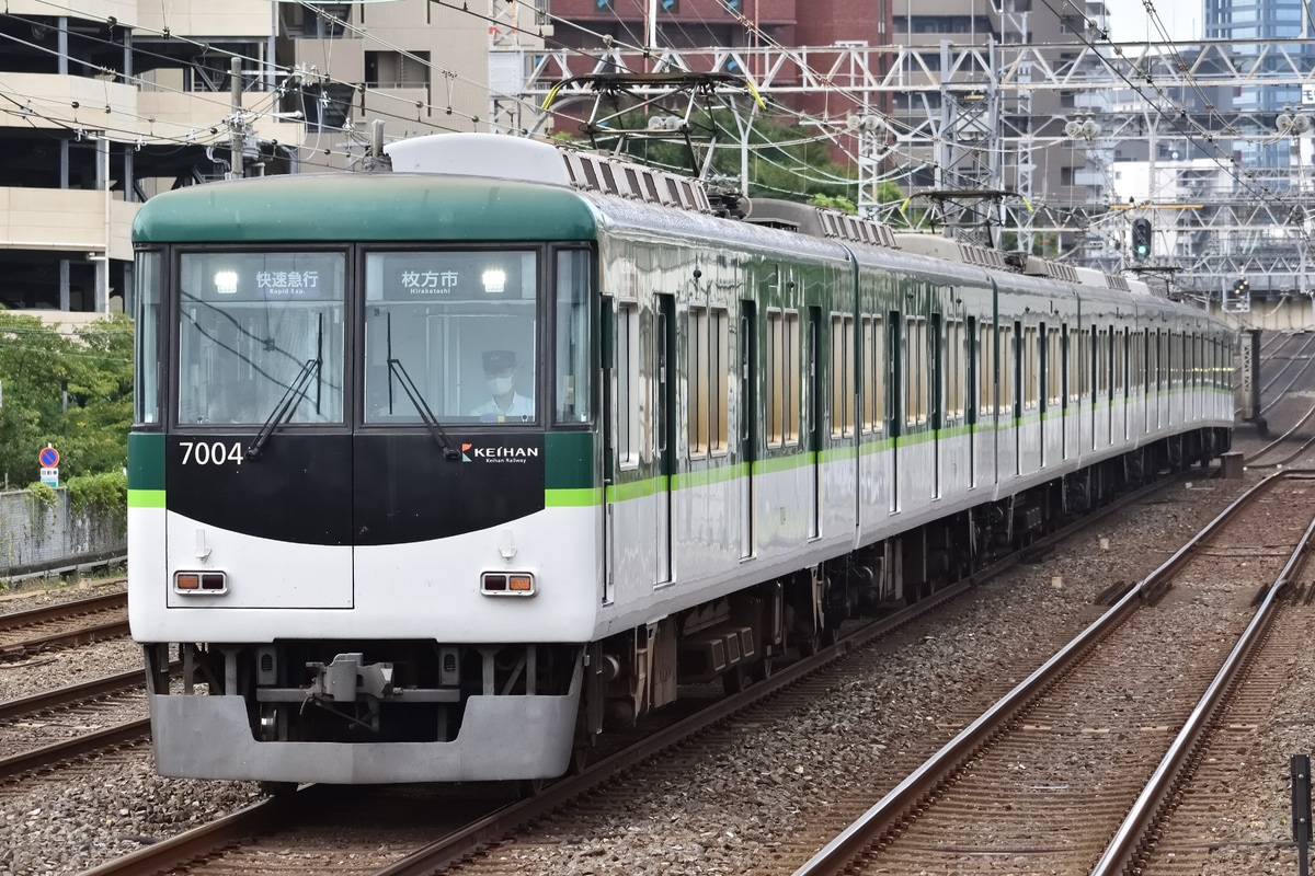 京阪電気鉄道 寝屋川車庫 7000系 7004F