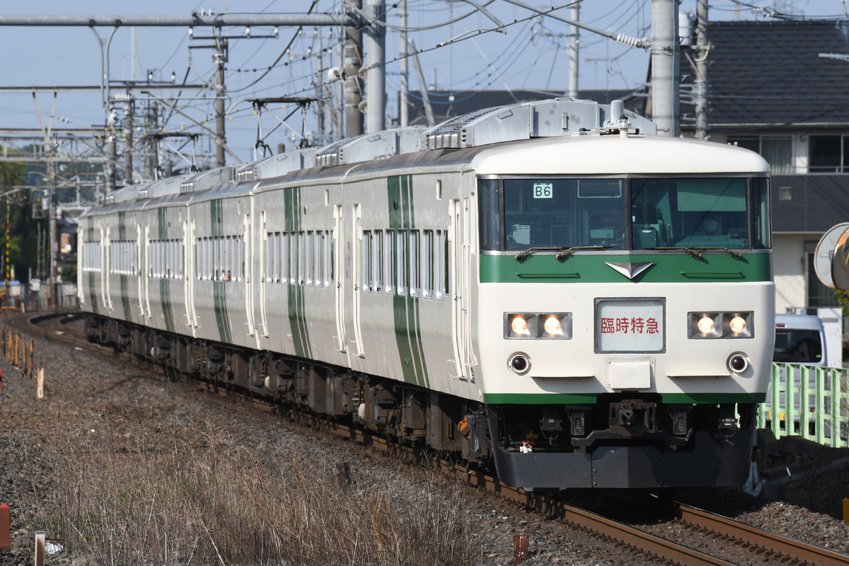 JR東日本 大宮総合車両センター東大宮センター 185系 B6編成