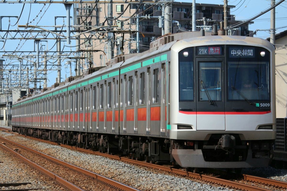 東急電鉄 長津田検車区 5000系 5009f