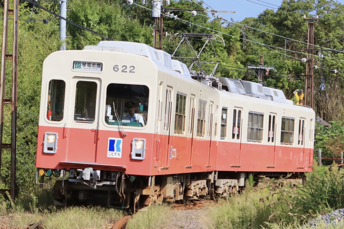 高松琴平電気鉄道 仏生山工場 600形 622