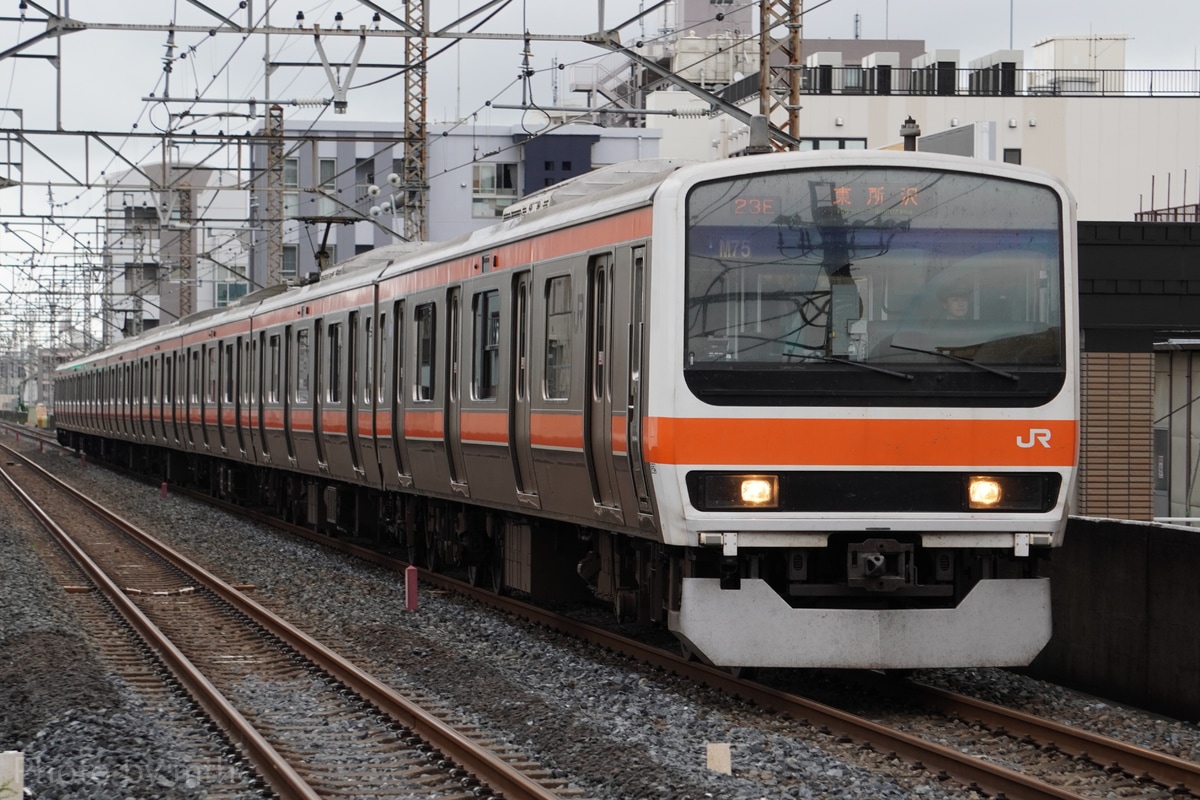 JR東日本 京葉車両センター 209系 ケヨM75編成