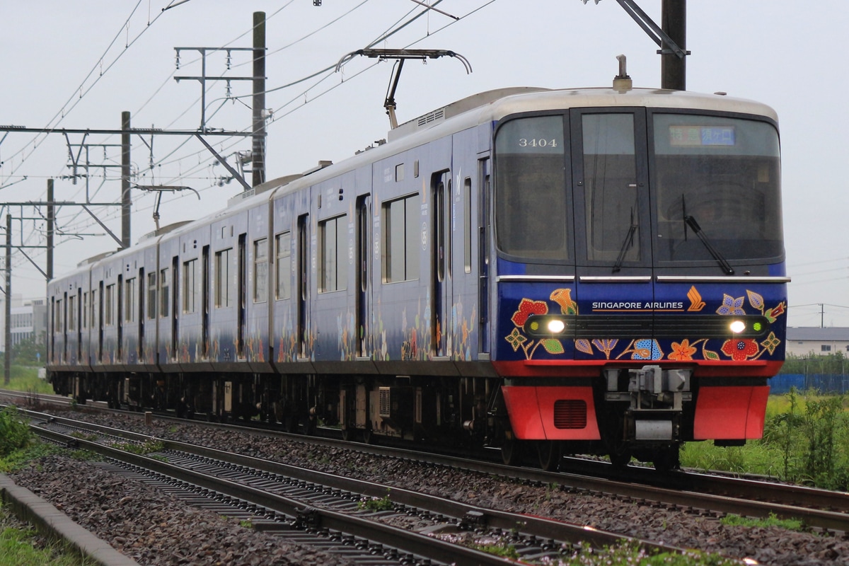 名古屋鉄道 舞木検査場 3300系 3304F