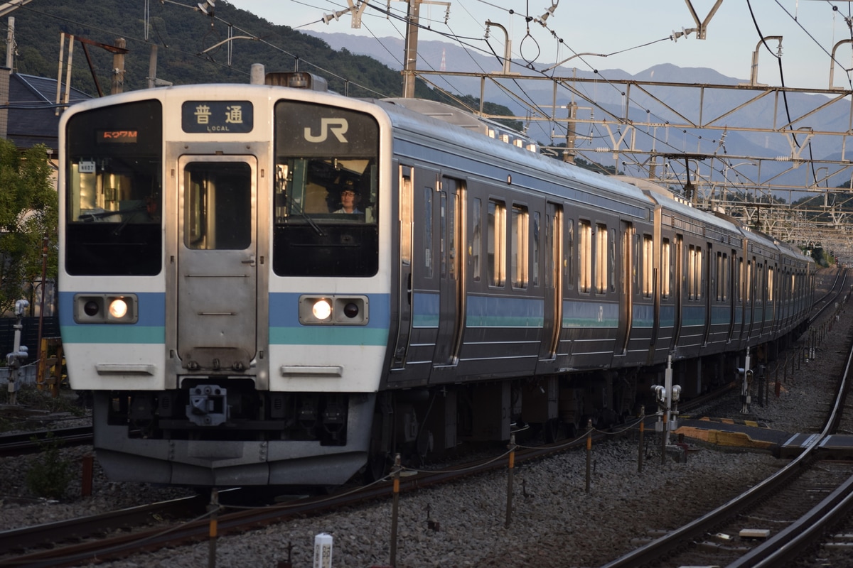 JR東日本 長野総合車両センター 211系 ナノN607編成