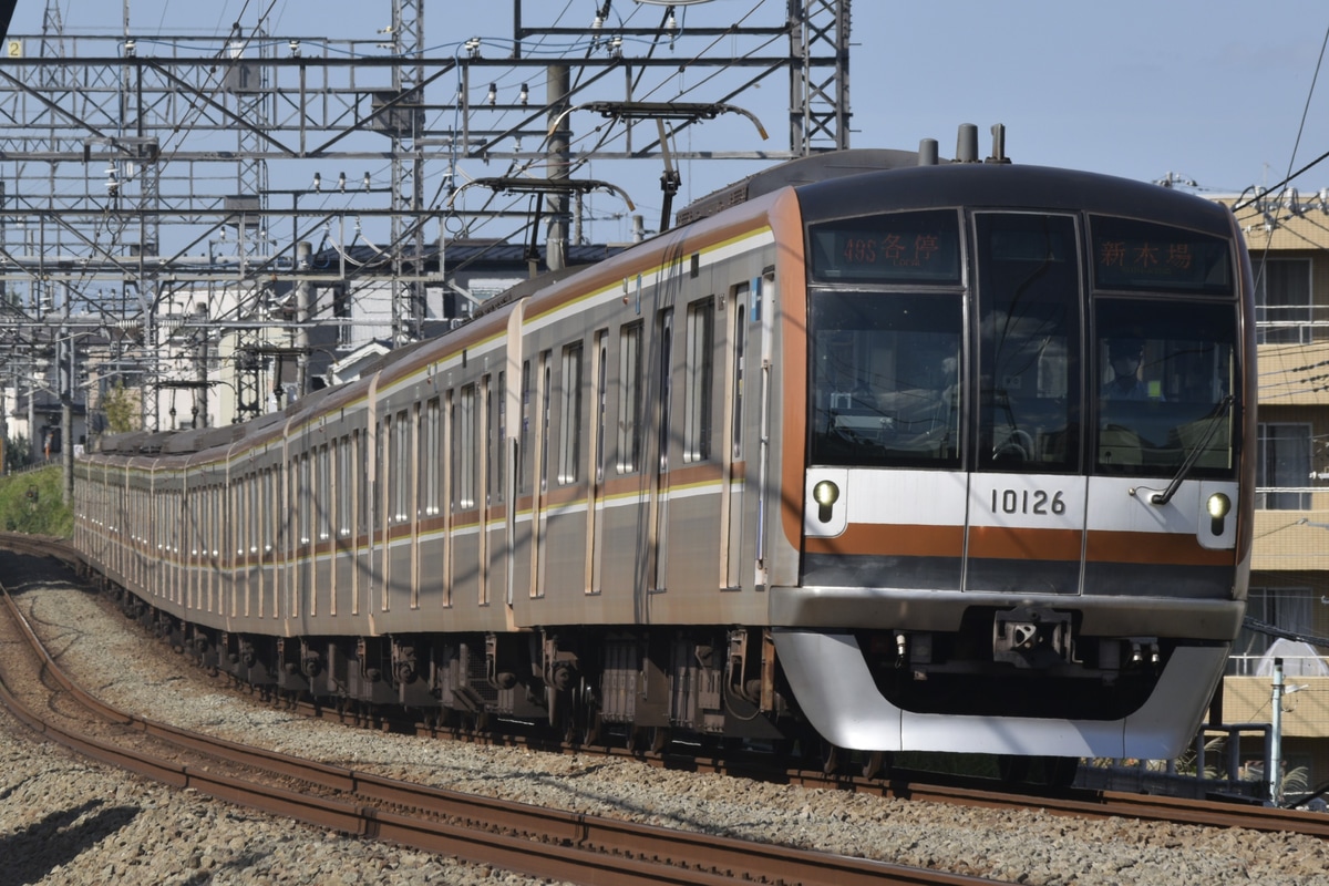 東京メトロ 和光検車区 10000系 10126F